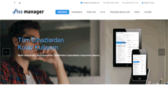 Desktop Screenshot of issmanager.net