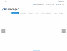Tablet Screenshot of issmanager.net